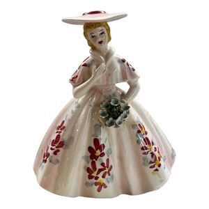 Vintage‎ Lefton #1860 Southern Belle Figurine